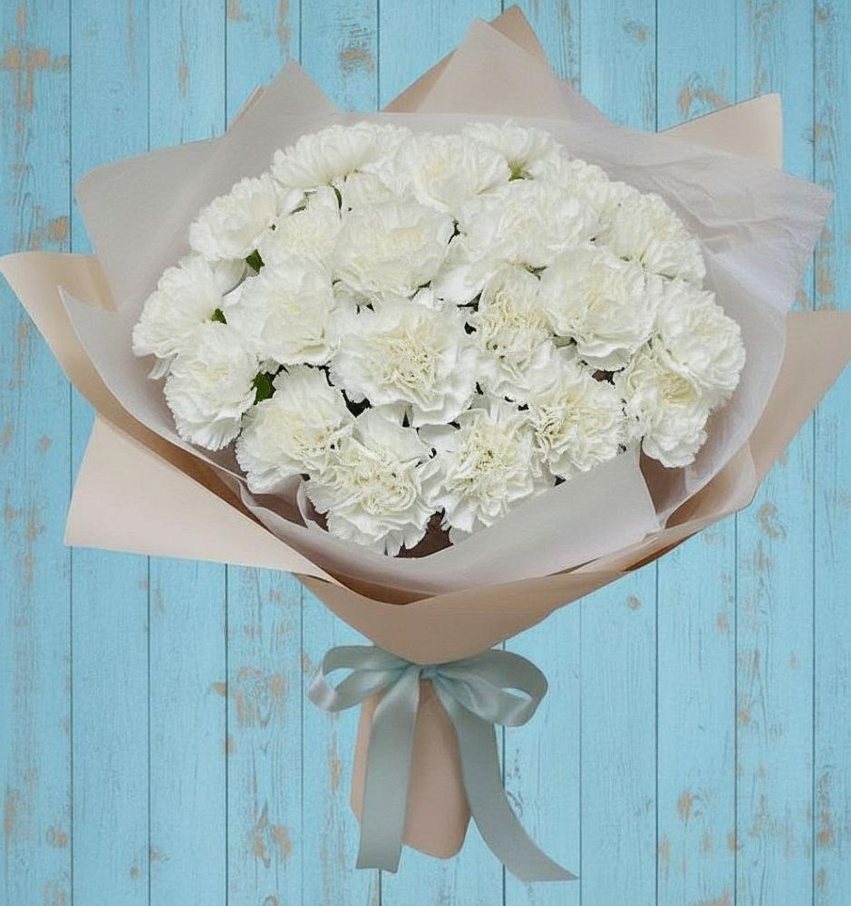 Букет цветов из: Гвоздики в Хлюпино