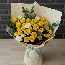 Букет цветов из:  Розы в Хлюпино