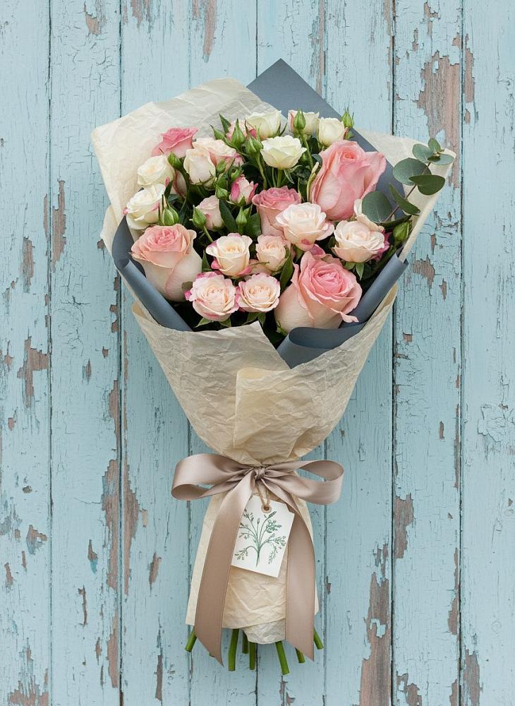 Букет цветов из: Розы в Хлюпино