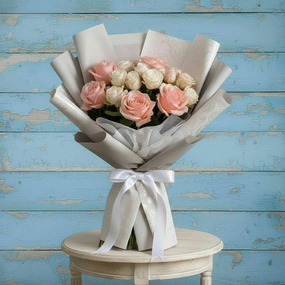 Букет цветов из: Розы в Хлюпино