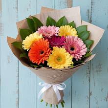Букет цветов из:  Герберы в Хлюпино
