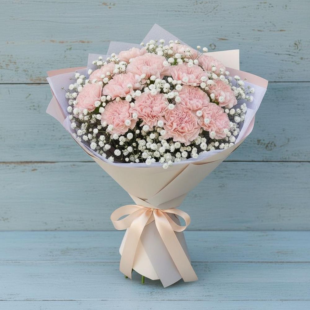 Букет цветов из: Гвоздики в Хлюпино