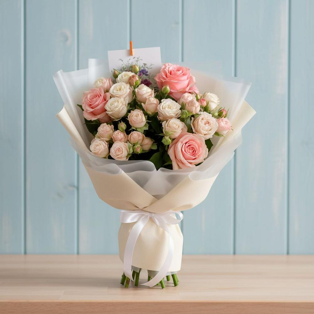 Букет цветов из: Розы в Хлюпино