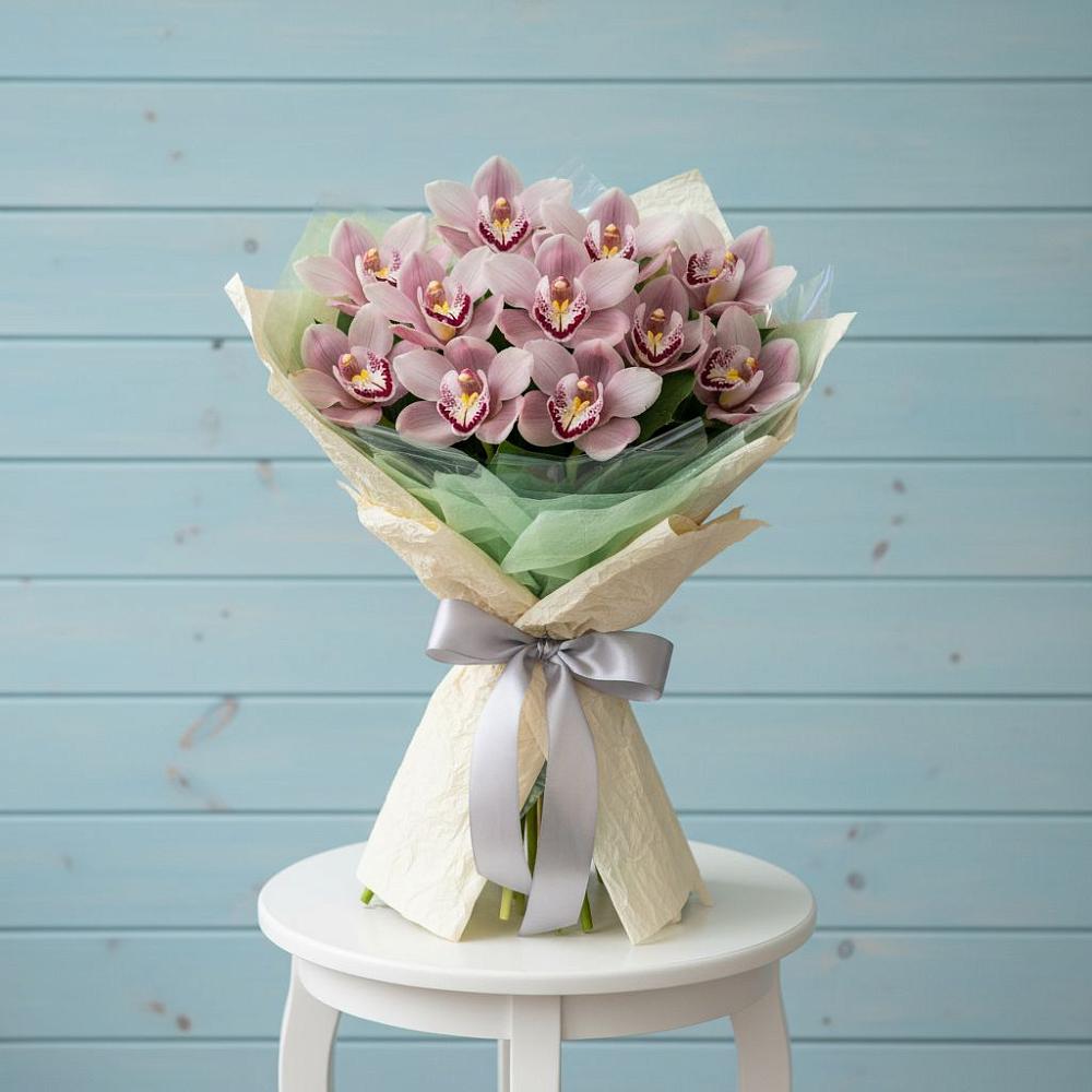 Букет цветов из: Орхидеи и Розы в Хлюпино