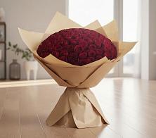 Букет 101 Красная роза в Хлюпино