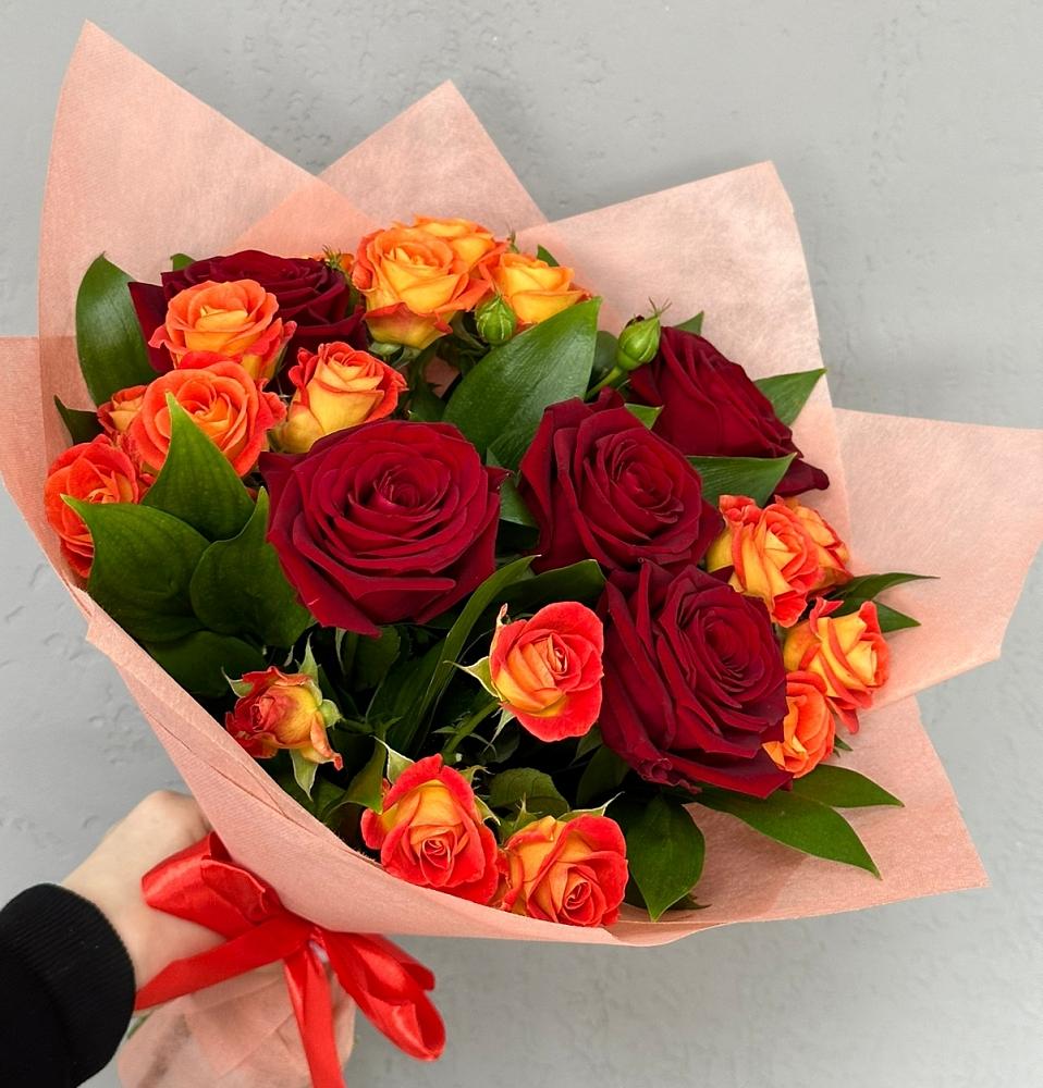 Букет Любовь и восторг в Хлюпино