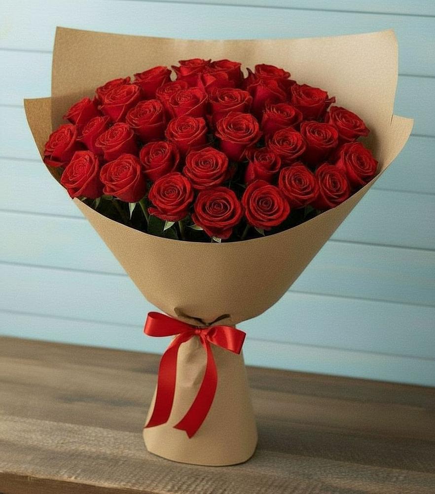 Букет Красные розы Милано в Хлюпино