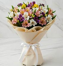 Букет цветов из:  Альстромерии в Хлюпино
