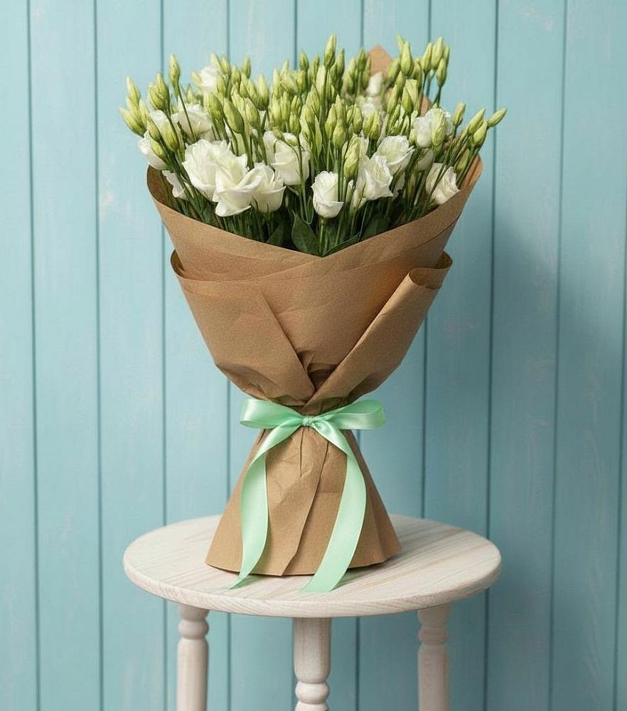 Букет цветов из: Лизиантусы в Хлюпино