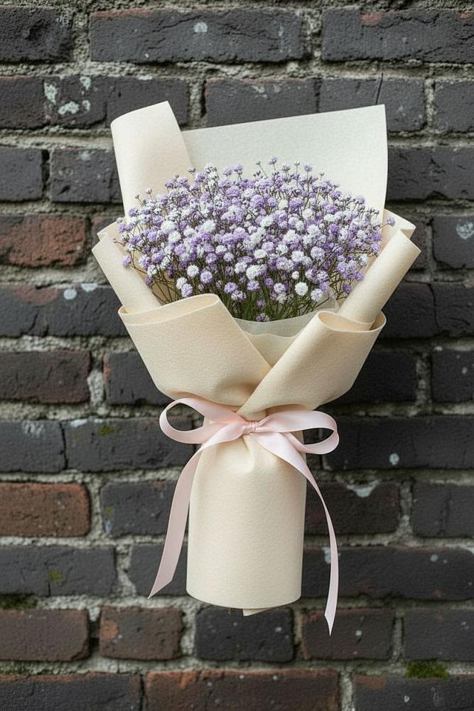 Букет цветов из: Гипсофила в Хлюпино