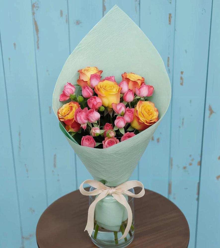 Букет цветов из: Розы в Хлюпино