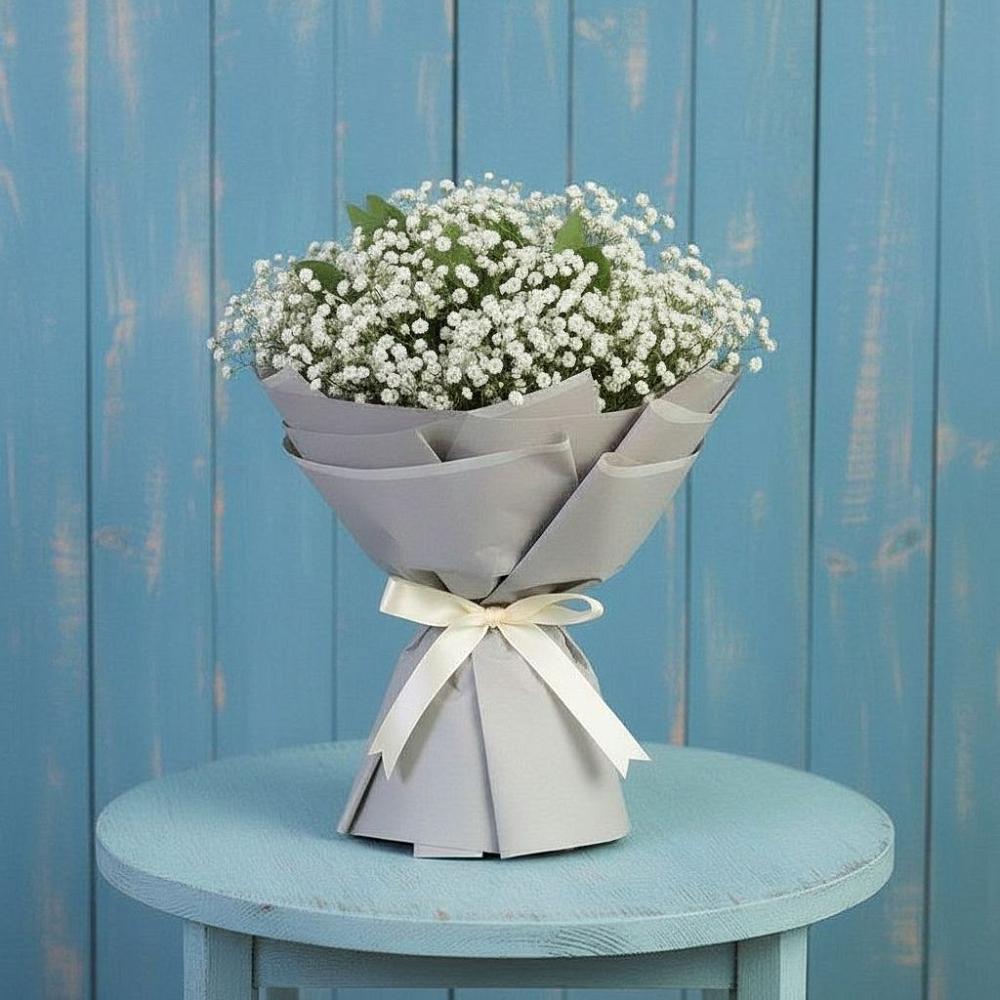 Букет цветов из: Гипсофила в Хлюпино