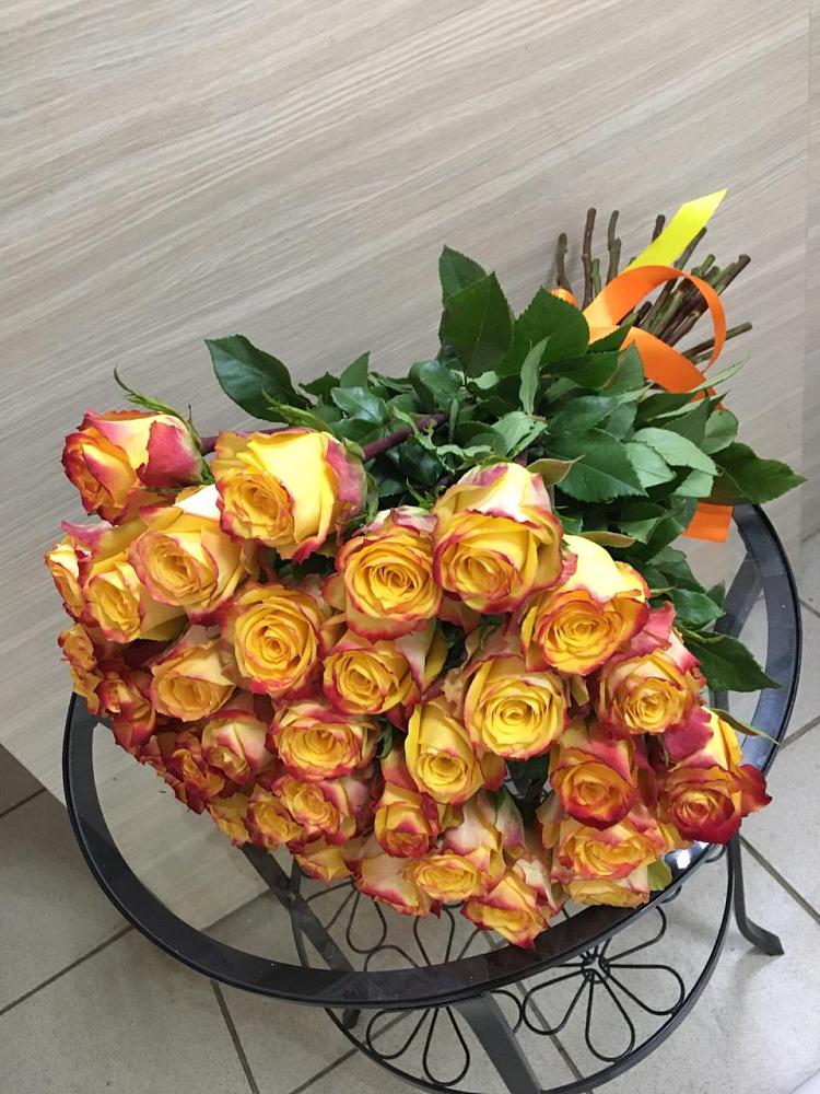 Букет Желтые розы в Хлюпино