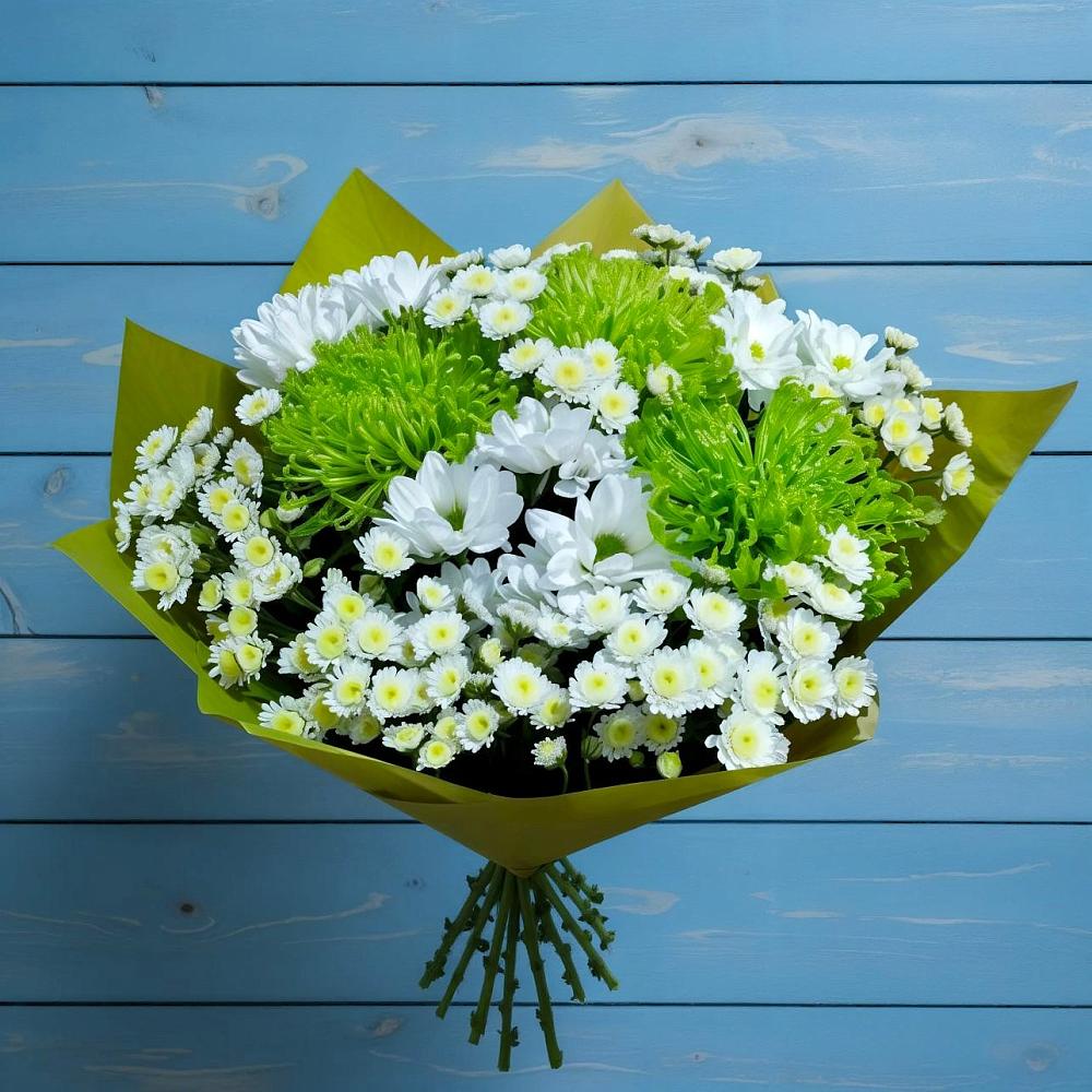 Букет цветов из: Хризантемы в Хлюпино