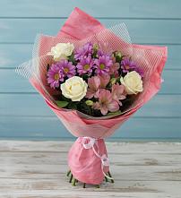 Букет цветов из:  Герберы в Хлюпино