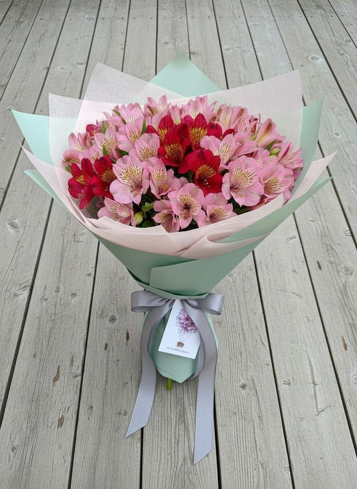 Букет цветов из: Альстромерии в Хлюпино