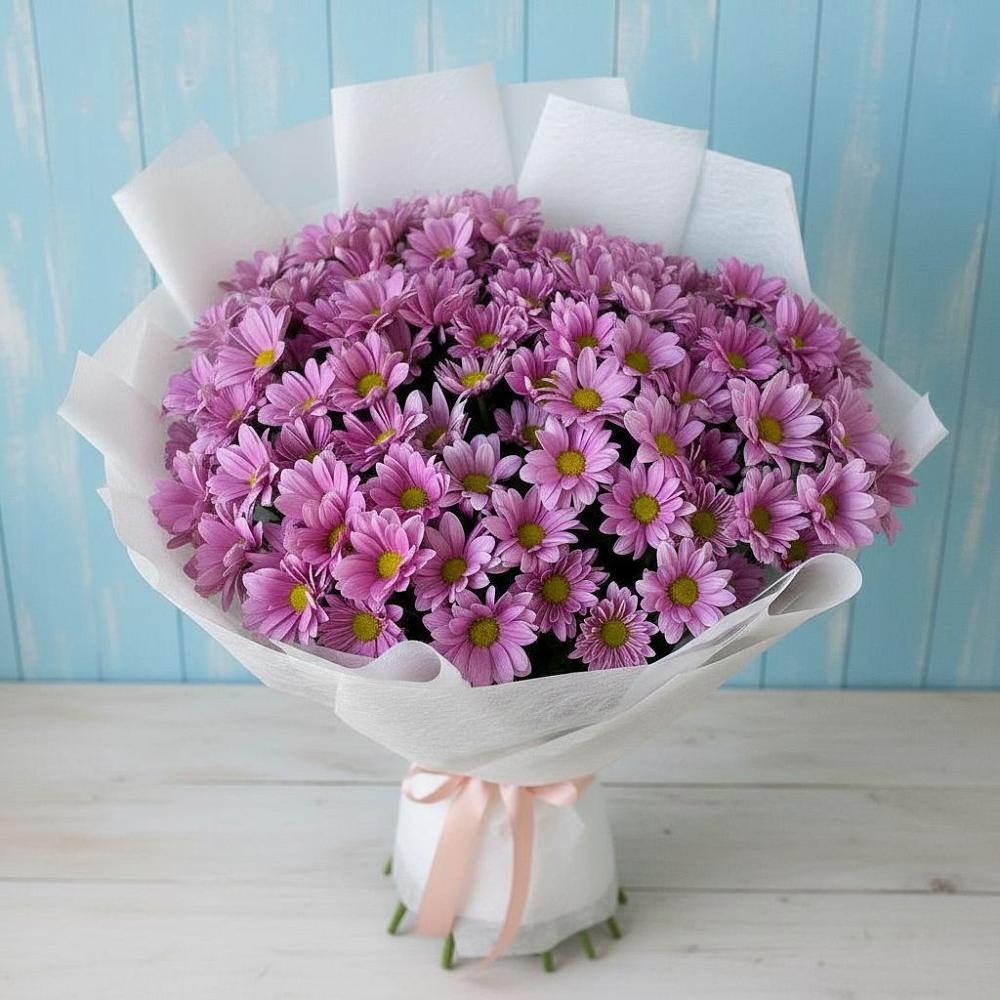 Букет цветов из: Хризантемы в Хлюпино