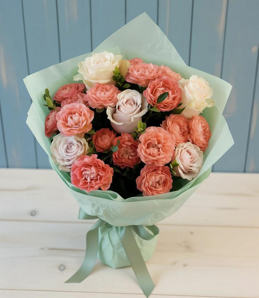 Букет цветов из: Розы в Хлюпино