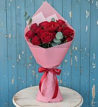 Букет цветов из:  Розы в Хлюпино