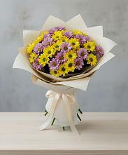 Букет цветов из:  Хризантемы #REPLACE_PRED# Хлюпино