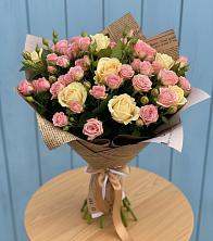 Букет цветов из:  Розы в Хлюпино