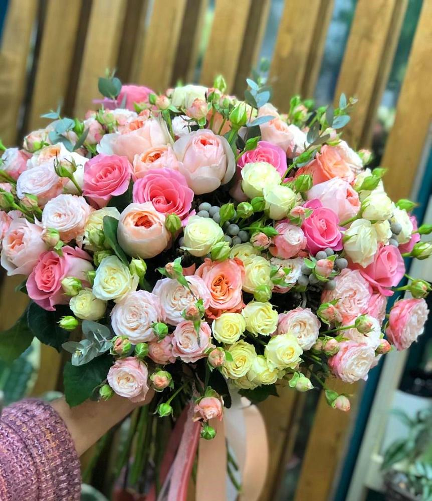 Букет цветов из: Розы в Хлюпино