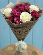 Букет цветов из:  Розы #REPLACE_PRED# Хлюпино
