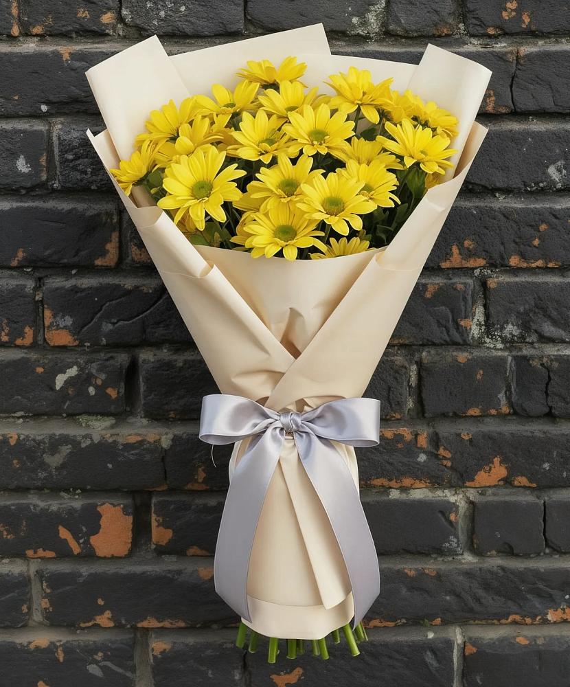 Букет цветов из: Хризантемы в Хлюпино