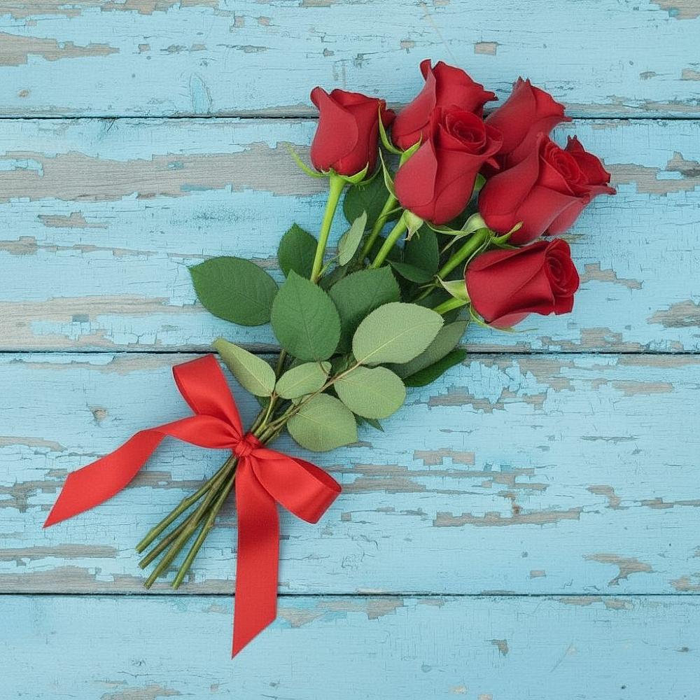 Букет Красные розы в Хлюпино