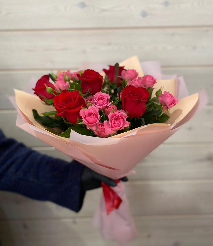 Букет цветов из: Розы в Хлюпино