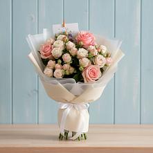 Букет цветов из:  Розы в Хлюпино