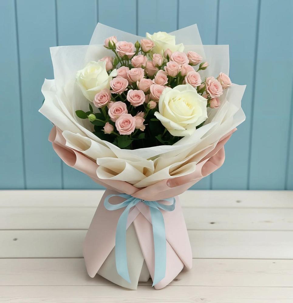 Букет цветов из: Розы в Хлюпино