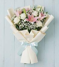 Букет цветов из:  Лилии в Хлюпино