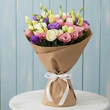 Букет цветов из:  Лизиантусы в Хлюпино
